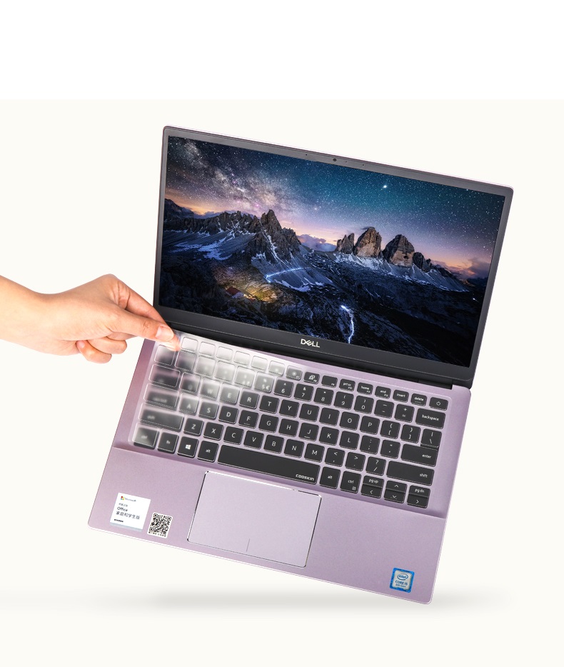silicon phủ bàn phím laptop dell