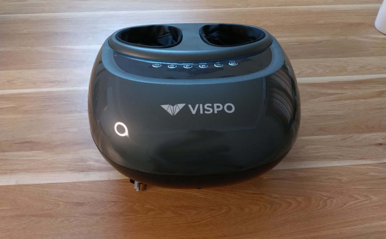 Máy Massage Chân VISPO VP-C21G - Máy Massage Lòng Bàn Chân, Mu Bàn Chân Công Nghê Hiện Đại, Xoa Bóp, Trườm Ấm Thư Giãn, giải tỏa Căng Thằng Mệt Mỏi