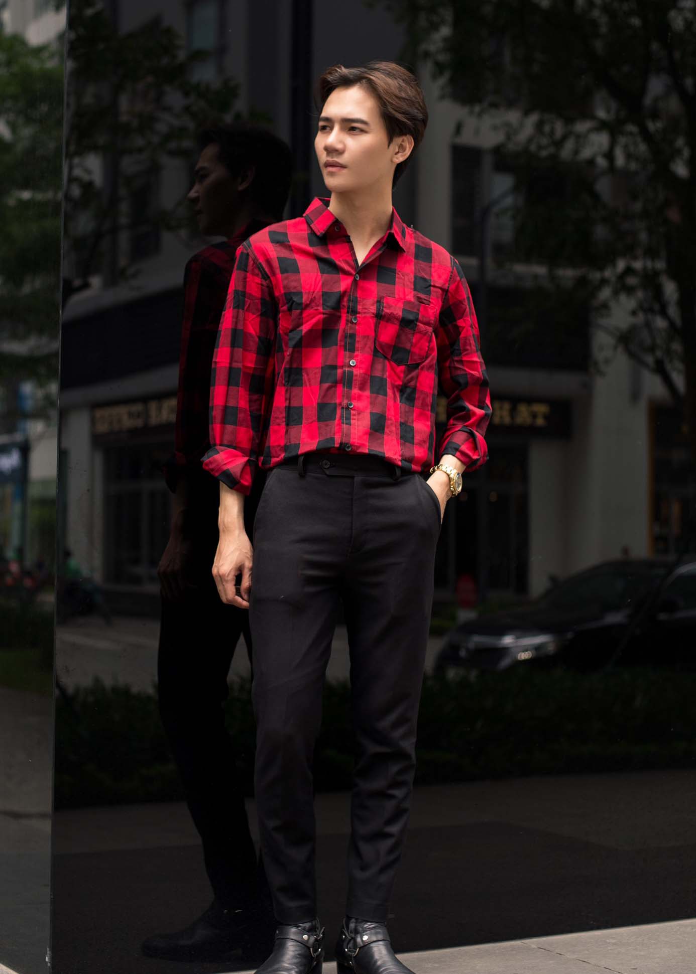 Áo Sơ Mi Caro Nữ CUL Fashion #42 Áo Sơ Mi Caro Nữ CUL Fashion