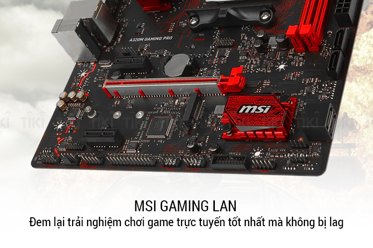 Bo Mạch Chủ Mainboard MSI A320M GAMING PRO Socket AM4 - Hàng Chính Hãng