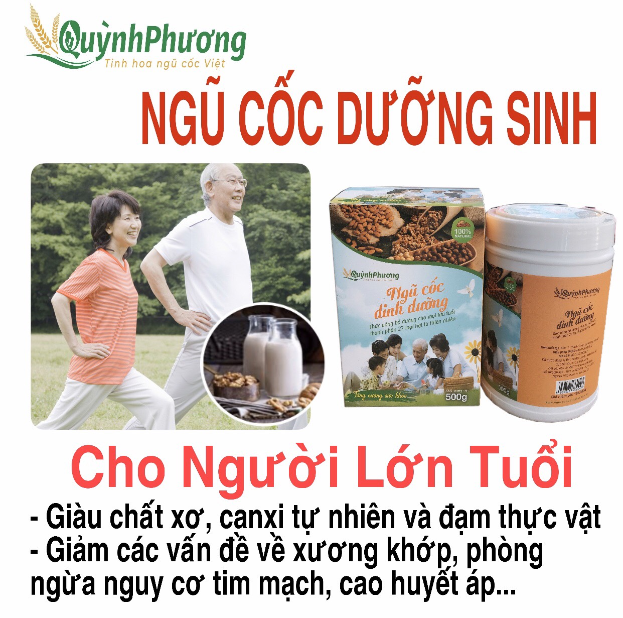 bột ngũ cốc dinh dưỡng quỳnh phương 2