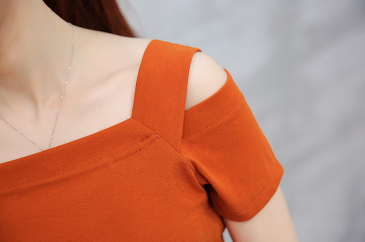 Áo Kiểu Nữ Phối Hai Dây T&D - Cam