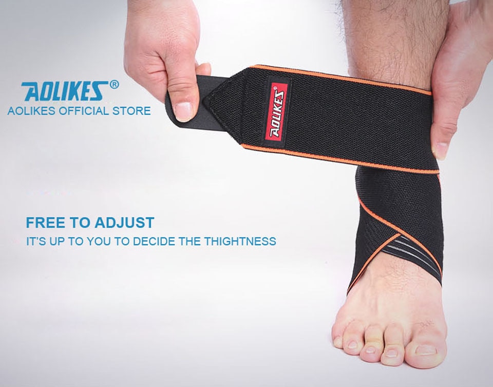 Băng Quấn Cổ Chân Hỗ Trợ Bảo Vệ Mắt Cá Chân, Khớp Cổ Chân Sport Ankle Protector AOLIKES YE-1527