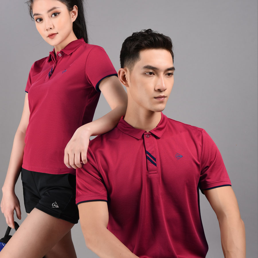 Mua Áo Polo nam thể thao Dunlop - DABAS9105-1C áo thun tennis cầu lông chính hãng Dunlop - MÀU ĐỎ - S tại Dunlop Mua Áo Polo Nam Thể Thao Dunlop - Dabas9105-1C Áo Thun Tennis Cầu Lông Chính Hãng Dunlop - Màu Đỏ - S Tại Dunlop