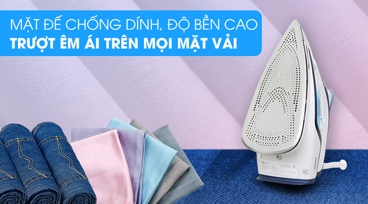 Bàn Ủi Hơi Nước Electrolux ESI6123 - Trắng Xanh - Hàng chính hãng