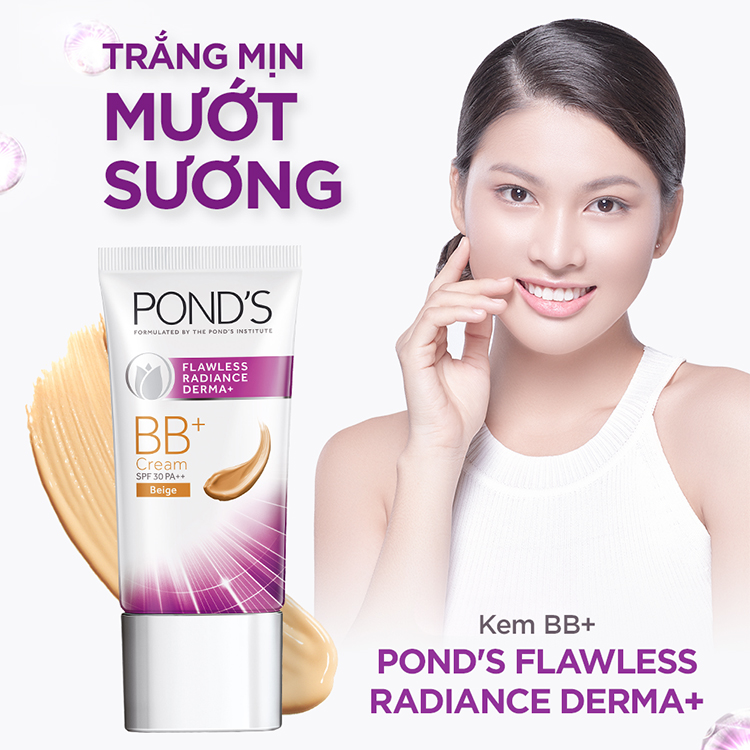 Kem BB+ Pond's Flawless Radiance Derma+ (25g)