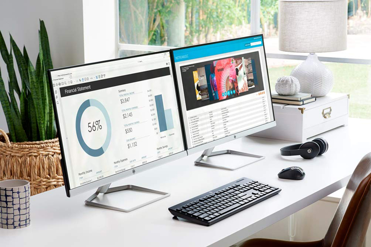 Màn Hình HP 27F 27 inch Full HD (1920x1080) 5ms 60Hz IPS - Hàng Chính Hãng