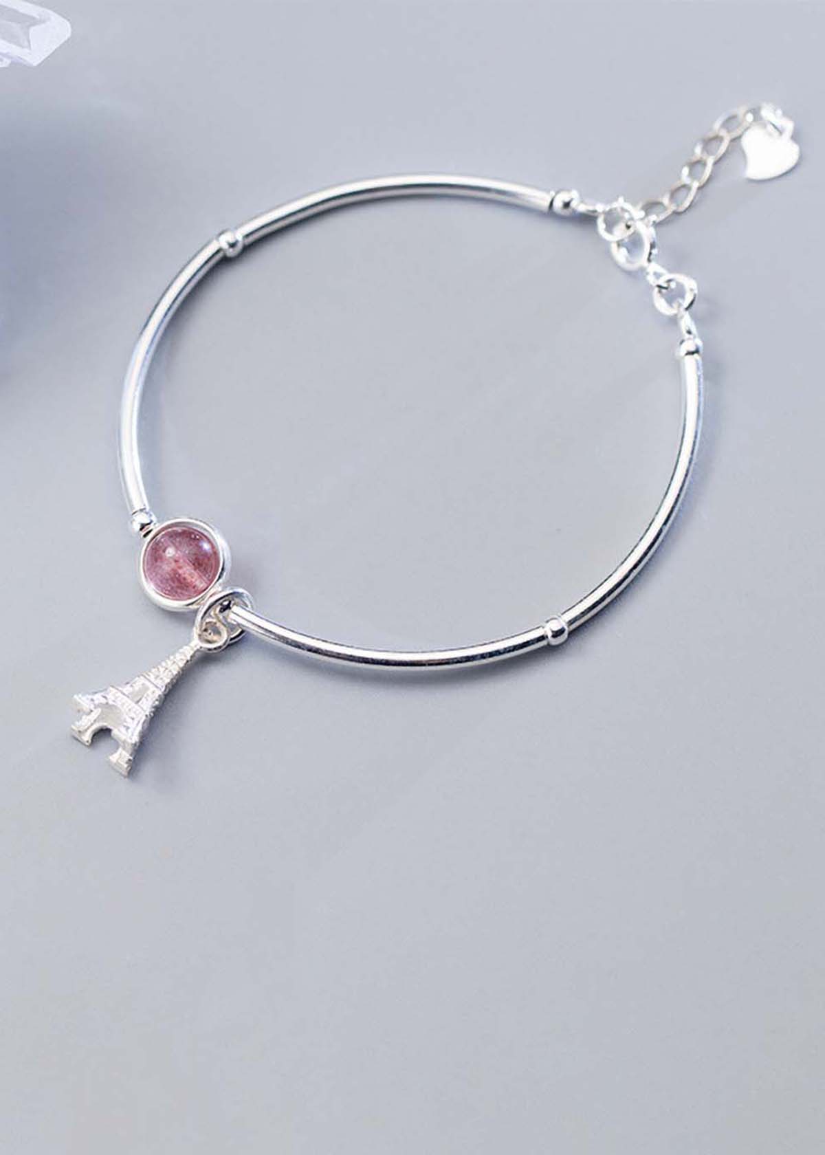Vòng tay bạc đá Beryl đa sắc - Ngọc Quý Gemstones