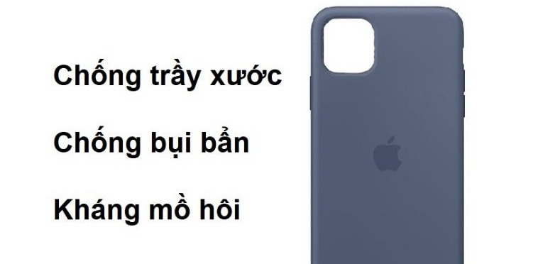 Tạo nên từ silicon cao cấp mang đến khả năng chống trầy xước, bụi bẩn và kháng mồ hôi tốt
