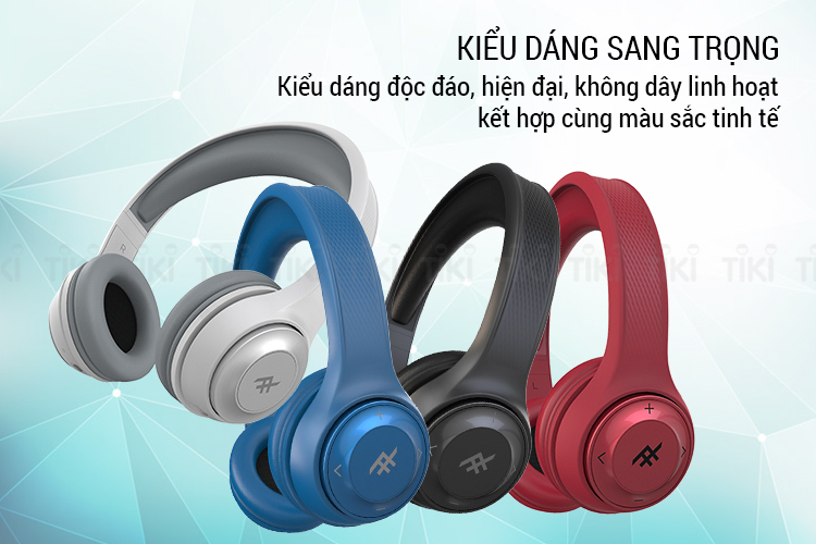 Tai Nghe Bluetooth Chụp Tai On-ear iFrogz Audio Aurora - Hàng Chính Hãng