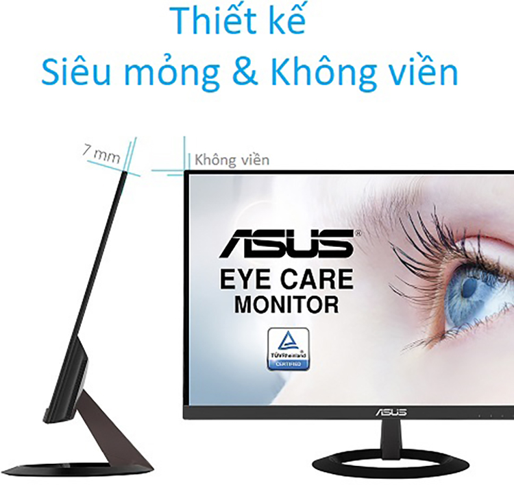 Màn Hình Asus VZ229HE 22inch FullHD 5ms 76Hz IPS - Hàng Chính Hãng