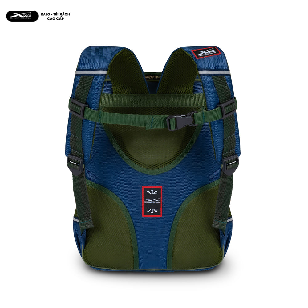 Balo Chống Gù Tiểu Học Cao Cấp Nhiều Ngăn Xbags Universe XB3104 – Chống Nước Tốt, Bền Đẹp, Màu Xanh Đen Cá Tính, Năng Động!