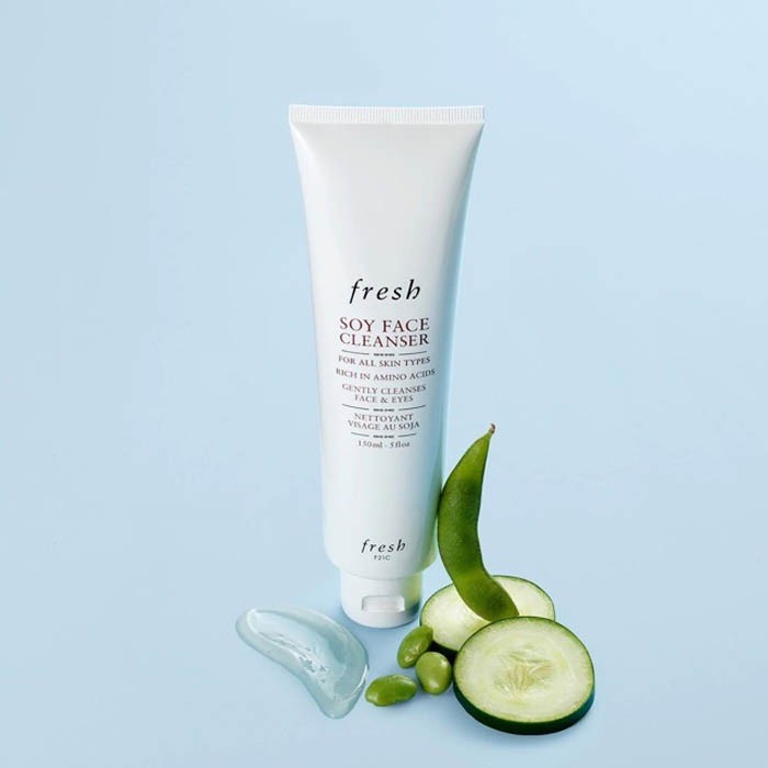 Sữa Rửa Mặt Cho Da Nhạy Cảm - Fresh Soy Face Cleanser 150ml (Hàng Nhập Khẩu Từ Pháp)