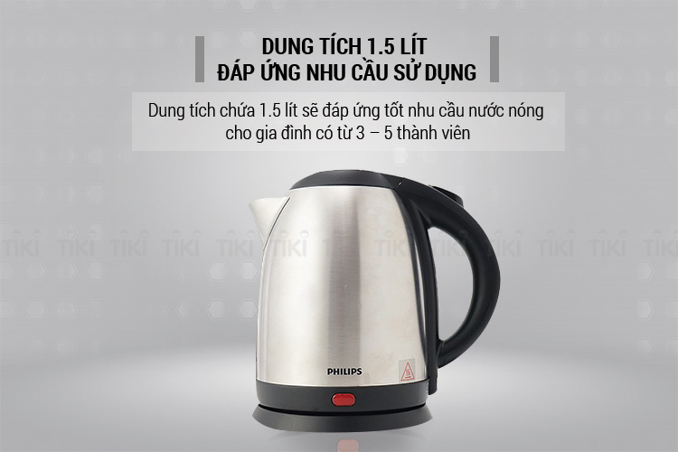 Bình Đun Siêu Tốc Philips HD9306 (1.5L)