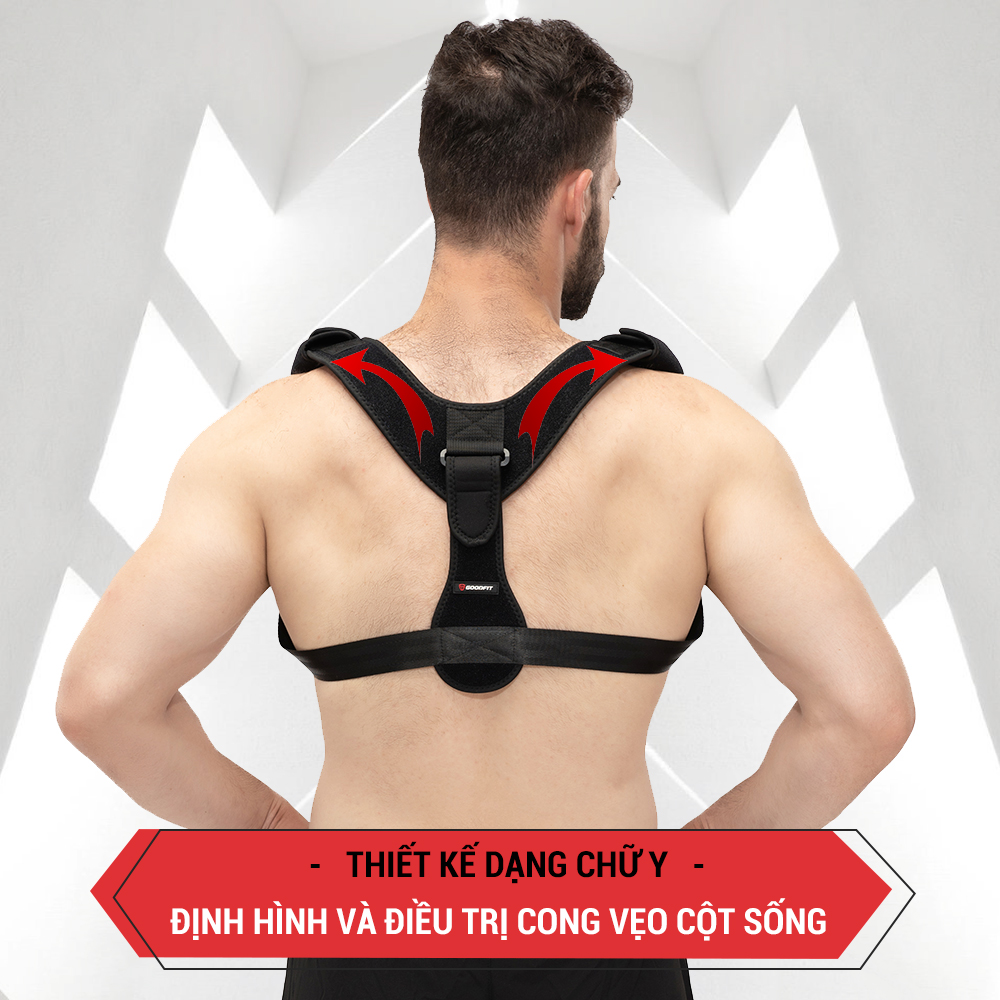 Đai chống gù lưng GoodFit  cao cấp GF712P