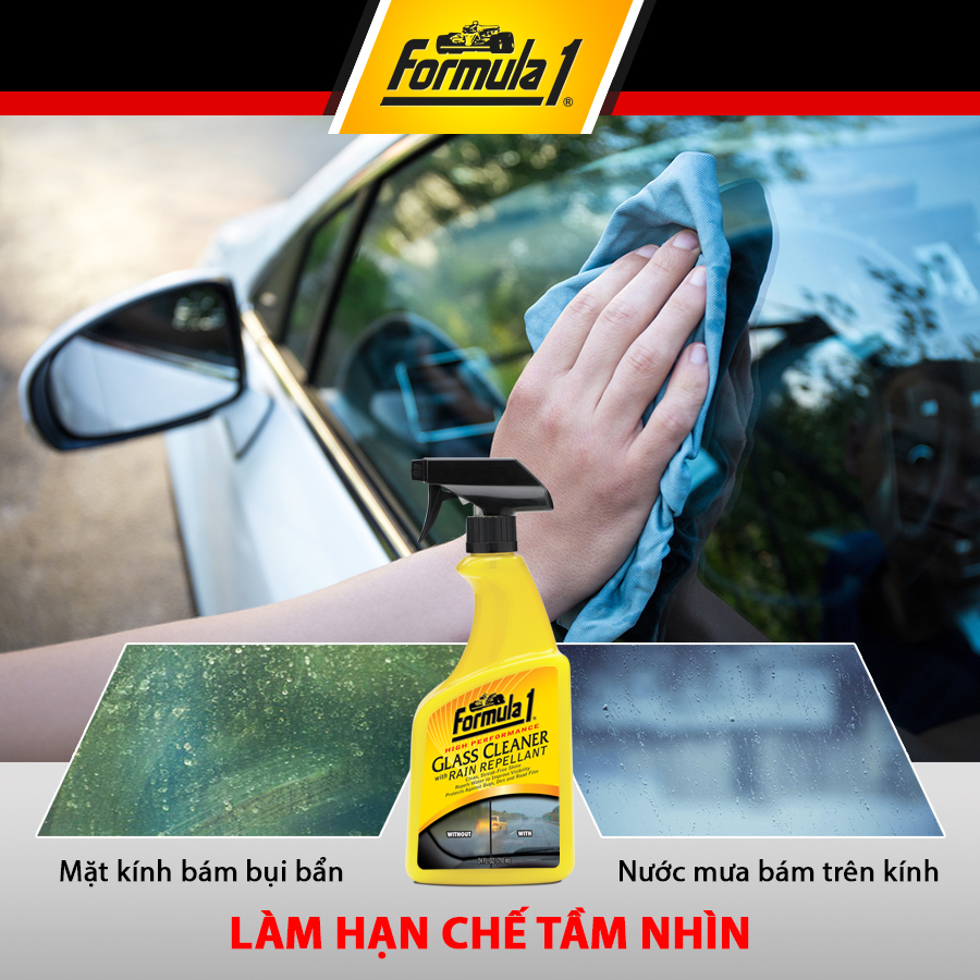 Nước rửa kính chống bám nước FORMULA 1 615807 710ml 3