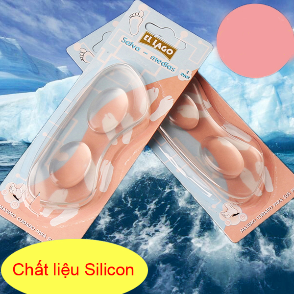 2 BỘ MIẾNG DÁN GÓT GIÀY SILICON - TRONG SUỐT