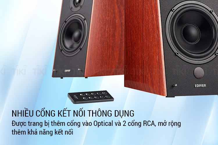 Loa Hi-Fi EDIFIER R2000DB Brown - Hàng Chính Hãng
