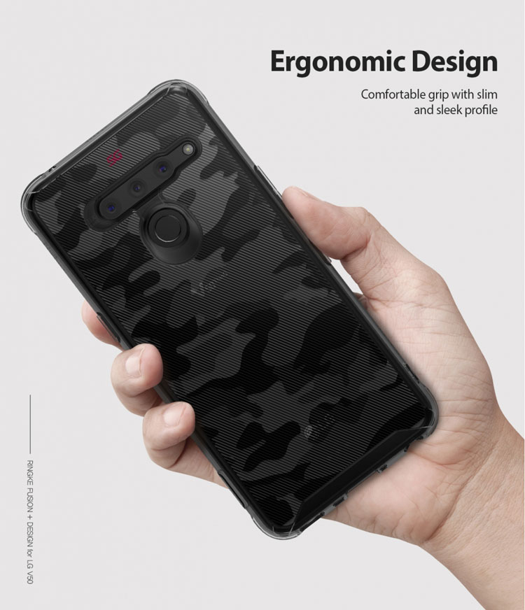 Ốp lưng LG V50 Ringke Fusion Design