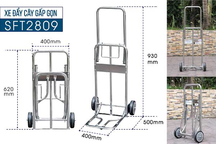 Xe Đẩy Cây Gấp Gọn Sumo Thái Lan Sft2809