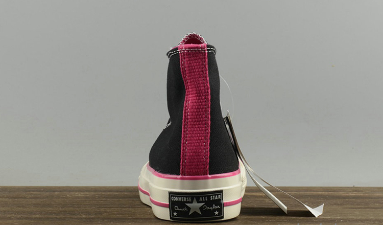Giày Sneaker Unisex Converse Chuck Taylor 1970s Black Pink High 149445C