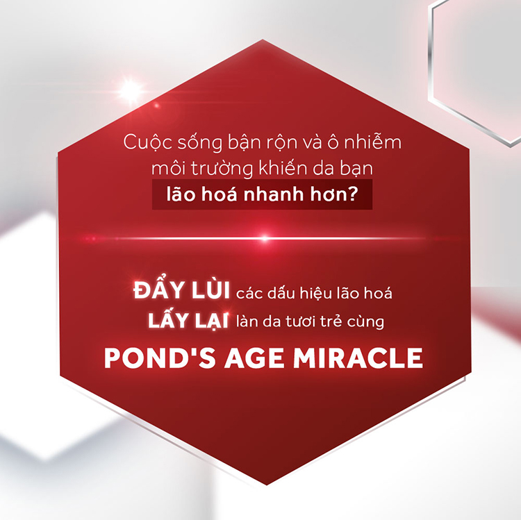 Combo Serum Ngăn Ngừa Lão Hóa Pond's Age Miracle Double Action (30ml) + 3 Mặt Nạ Pond's Ngăn Ngừa Lão Hóa (21ml/Miếng)