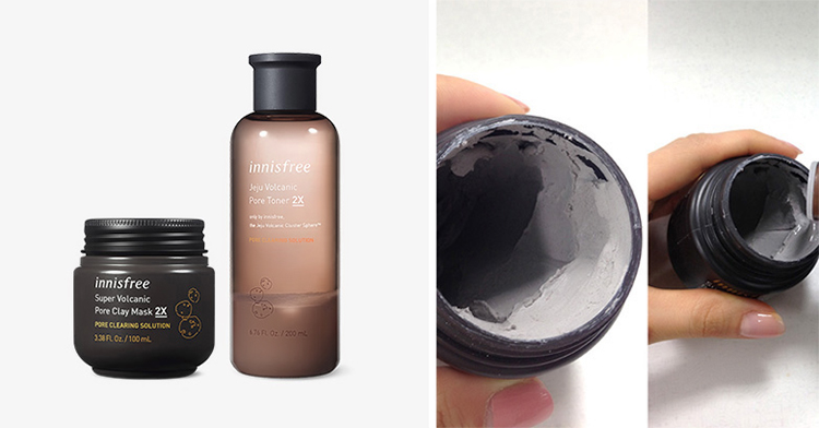 Siêu Mặt Nạ Chăm Sóc Lỗ Chân Lông Innisfree Super Volcanic Pore Clay Mask 2 x 100ml - 131171056