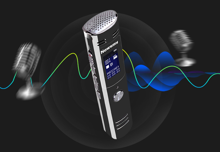 MÃ¡y Ghi Ãm MP3 Mini Giáº£m á»n ThÃ´ng Minh Newman (Newsmy) RV28 (32G)