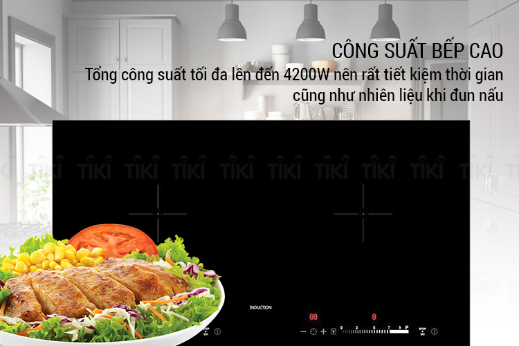 Bếp Âm Từ Đôi Kepler Cook KL 68IISN (73cm - 4200W) - Hàng Chính Hãng