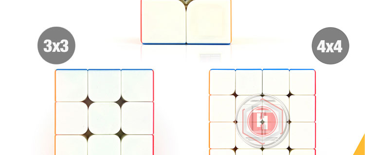 Đồ Chơi Trí Tuệ HT SYS RUBIK CUBE 2x2x2, 3x3x3, 4x4x4 - Khối Lập Phương Xoay Lắp Ghép Cho Bé - Bản Cao Cấp