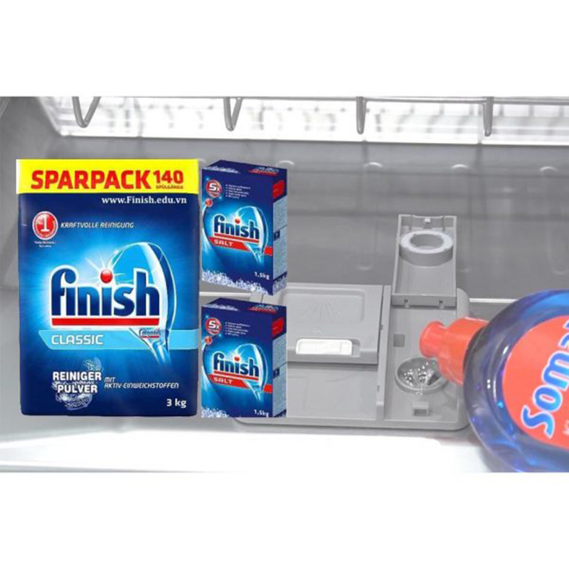 Bột Rửa Chén Bát Finish Classic Reiniger Pulver 3kg – Hàng Nhập Khẩu Đức
