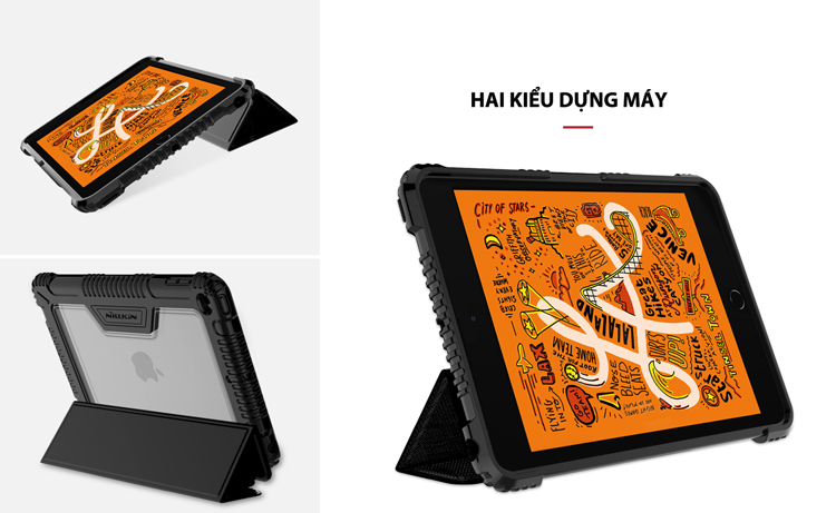 Bao da iPad Mini 5 2019/Mini 4 Nillkin Leather Cover