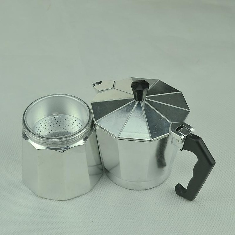 Bình pha cà phê Bialetti Moka Express Stovetop Espresso Maker(Silver)