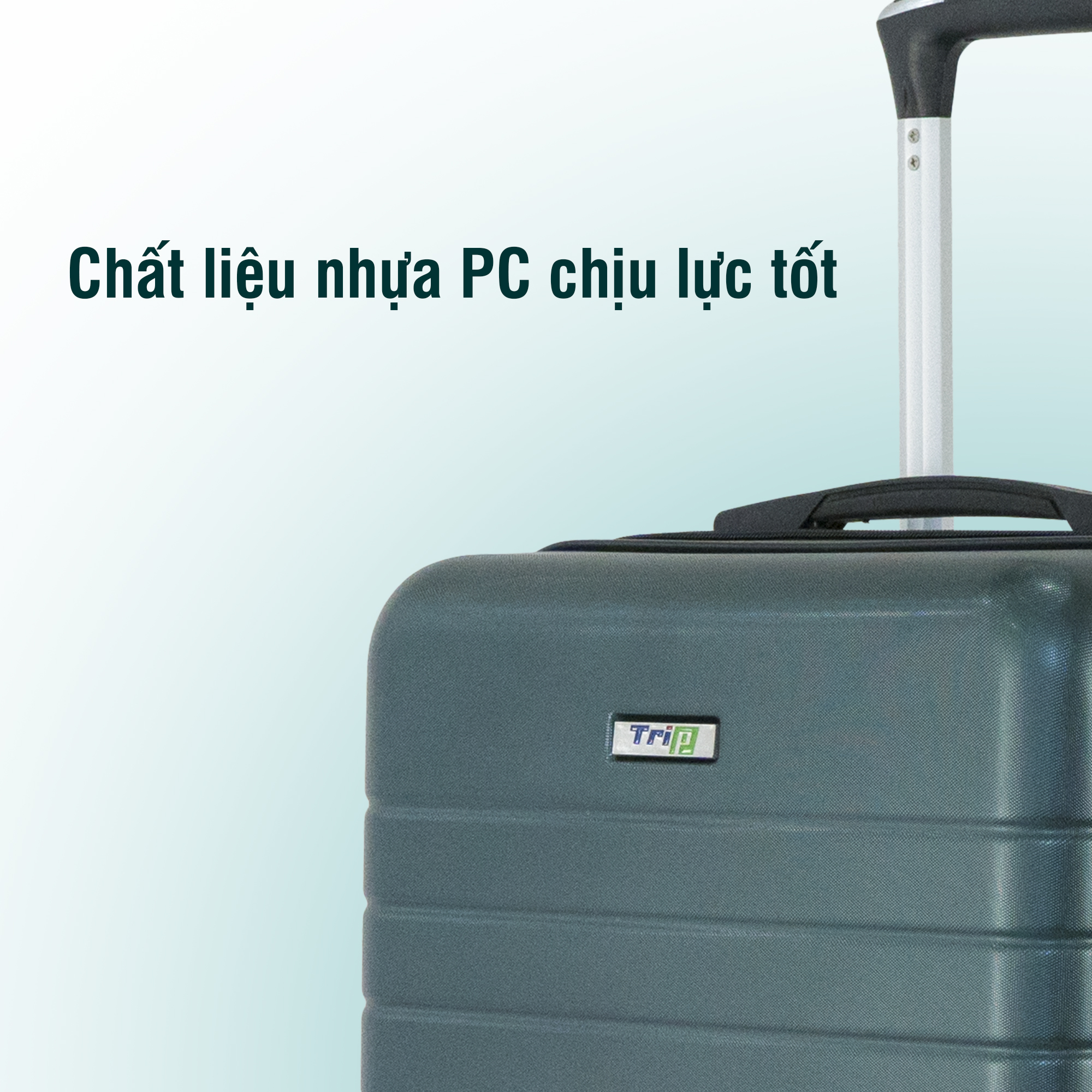 Vali Chống Trộm TRIP PC911 (Size 60) - Xanh Rêu Vali Chống Trộm TRIP PC911 (Size 60) - Xanh Rêu