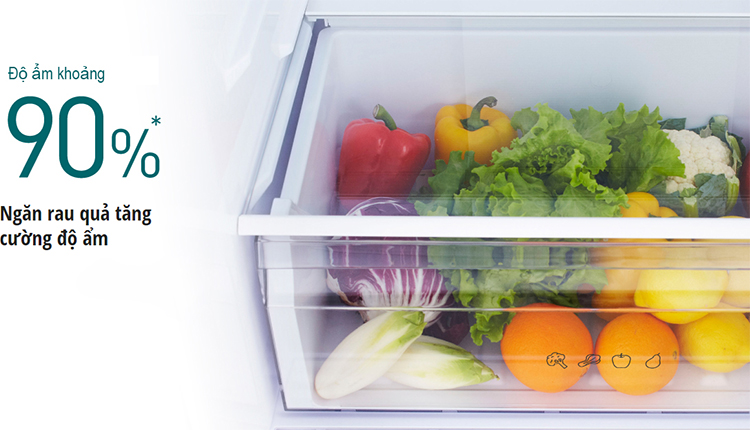 Tủ lạnh Inverter Panasonic NR-BV360WSVN (322L) - Hàng chính hãng - Chỉ giao tại HCM