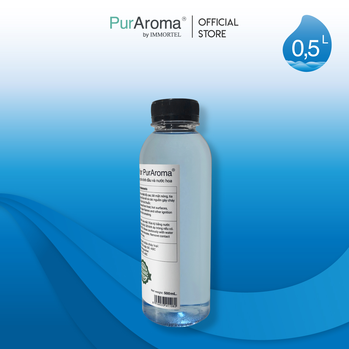 Dung Môi PurAroma Chuyên Dụng Cho Tinh Dầu Và Nước Hoa - 500mL 1L 2L - Chính Hãng Pháp