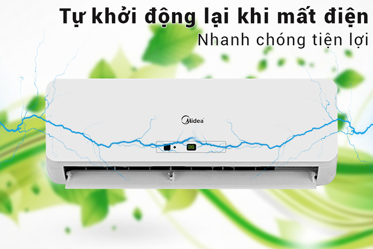 Máy Lạnh Midea MSMA-09CR (1.0HP) - Hàng Chính Hãng Máy Lạnh Midea MSMA-09CR (1.0HP) - Hàng Chính Hãng