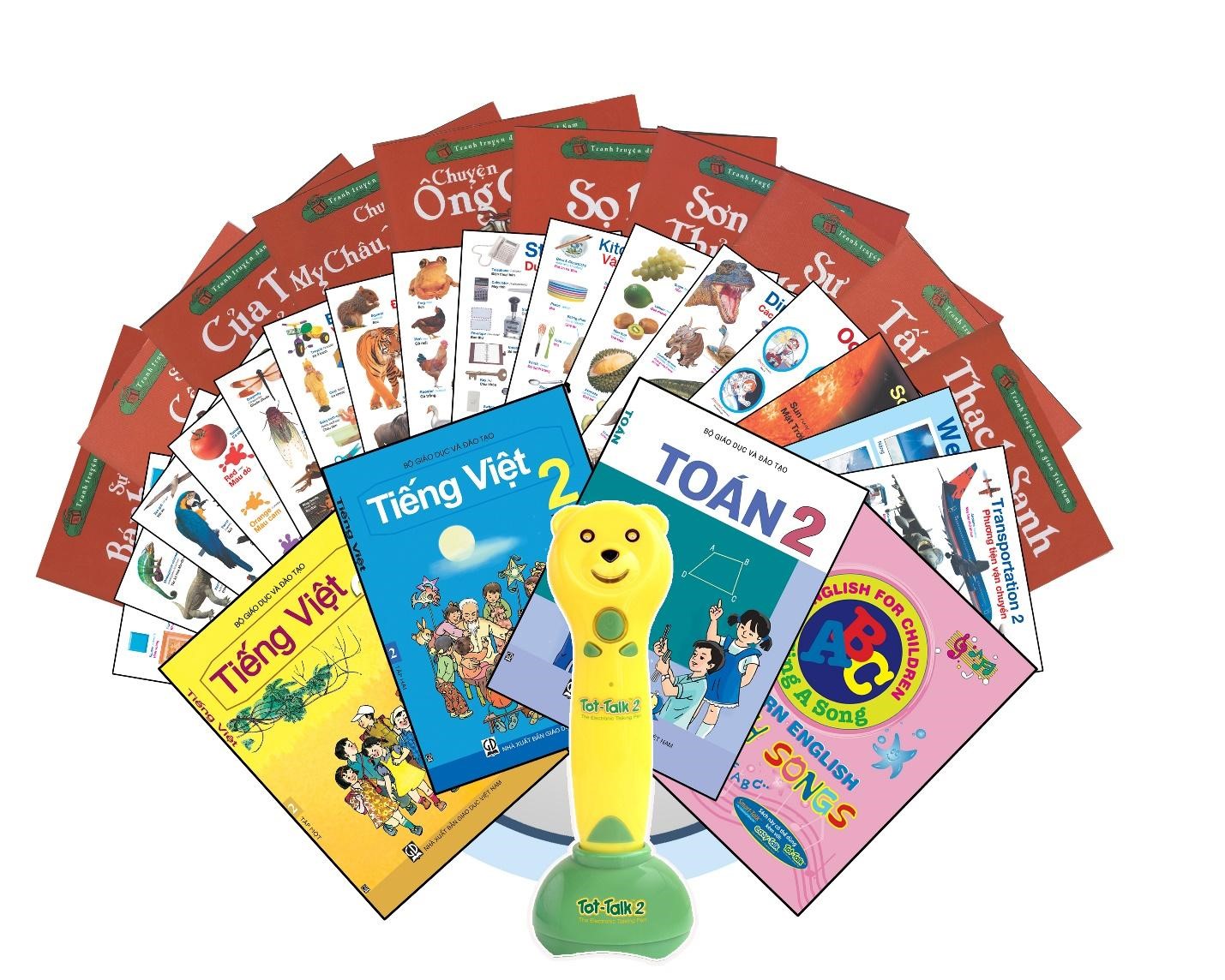 Bút Chấm Đọc Tot-Talk 2 Easy Talk P04 - Bé Vào Lớp 2 (Bé 7 Tuổi)