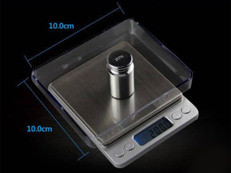 Cân điện tử chính xác, khoảng đo 0.01 đến 500 gam, độ chính xác 0.01