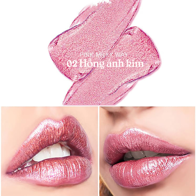 Son Môi Ánh Kim Lấp Lánh MKUP