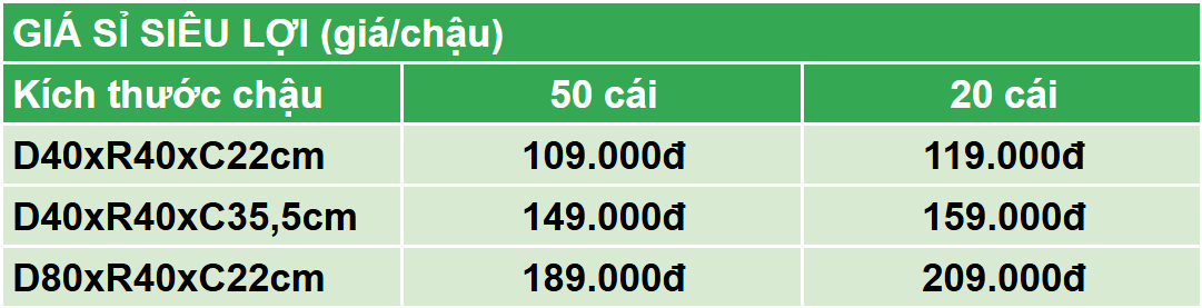 Chậu Trồng Cây Greenhome, Nhựa Nguyên Sinh Lắp Ghép, Nhiều Kích Thước, Trồng Hoa Hồng, Rau, Củ, Quả, Độ Bền 5 Năm