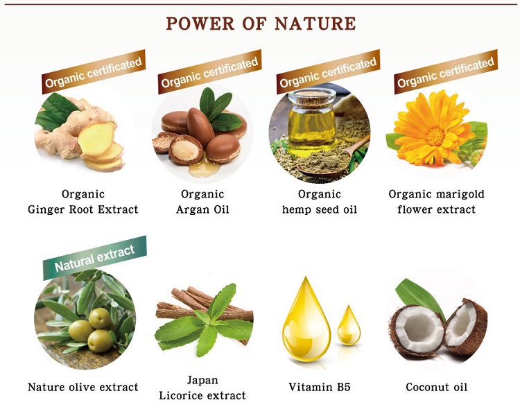 Kem dinh dưỡng ủ tóc thảo dược Organic Jie Fen