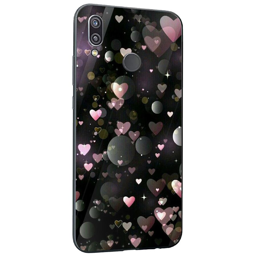 Ốp kính cường lực cho điện thoại Huawei NOVA 3E/P20 LITE - trái tim tình yêu MS LOVE031