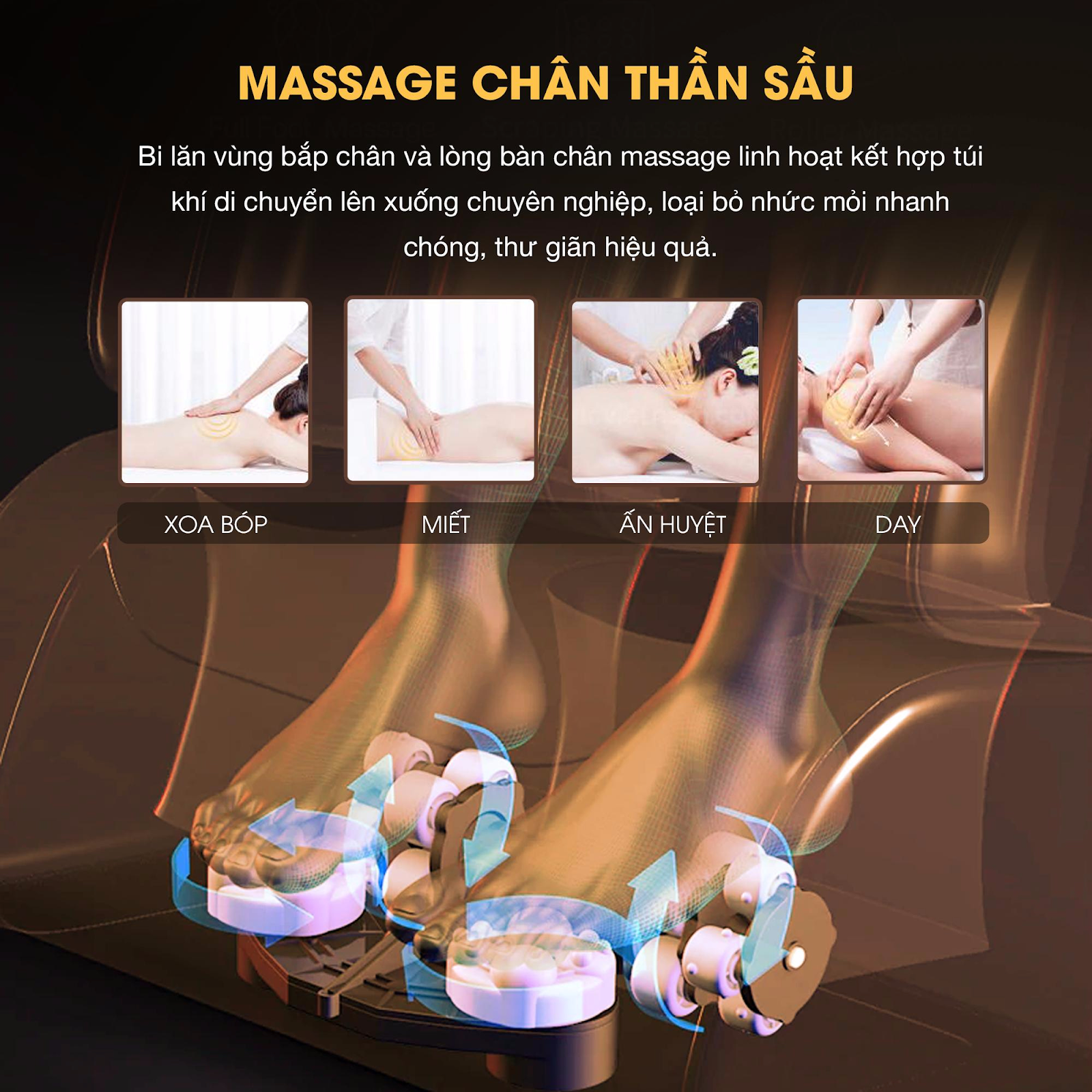 Ghế massage KLC K9999 8