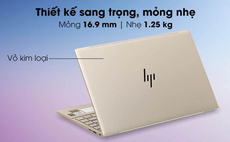 Laptop HP Envy 13-ba0046TU 171M7PA (Core i5-1035G4/ 8GB DDR4 2666Mhz/ 512GB PCIe NVMe/ 13.3 FHD IPS/ Windows 10 Home + Office) - Hàng Chính Hãng