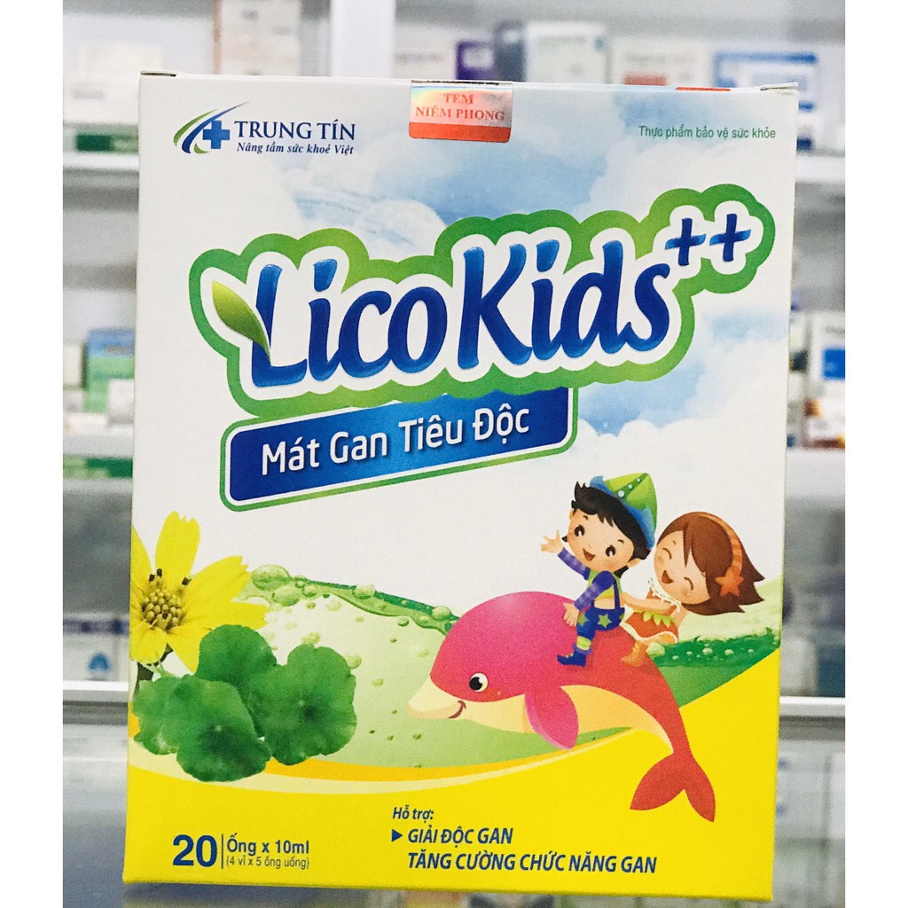 LicoKids Mát Gan Thanh Nhiệt Tiêu Độc Trẻ Em 1