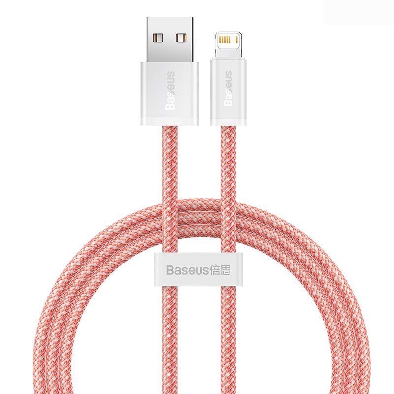 Cáp sạc nhanh và truyền dữ liệu Usb to Light-ning 2.4A Baseus Dynamic Series Fast Charging Data Cable- CALD- Hàng chính hãng