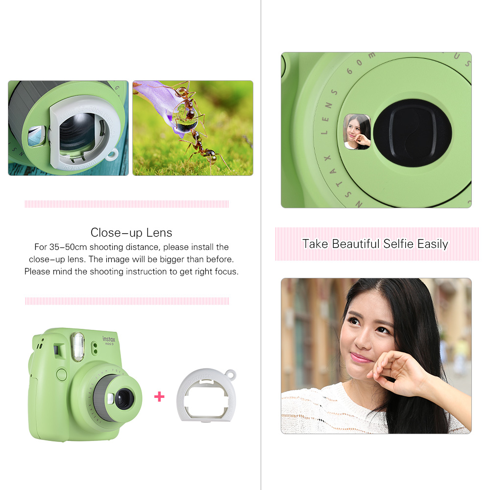 Máy Ảnh Selfie Lấy Liền Fujifilm Instax Mini 9