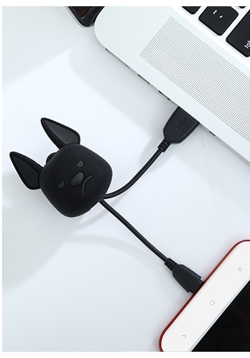 Củ Sạc Dữ Liệu Dostyle JOY&DOGA Family Dog ​​Type-C Cho Huawei/Millet/Hammer/One plus/Samsung