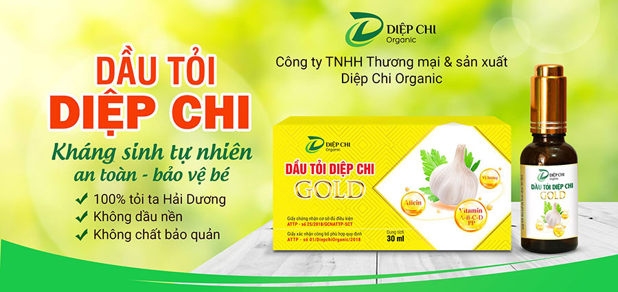 Dầu Tỏi Diệp Chi (30ml)